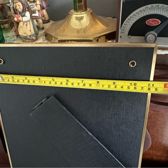 Haunting Ghost on a Swing Painting Poster Gold Framed Wall Art Dark Academia - Picture 7 of 8